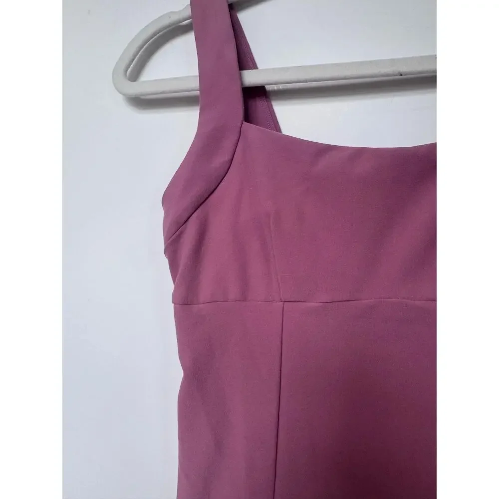 Alo Yoga Alosoft Break Point Tennis Dress Size XS mauve pink athleisure purple